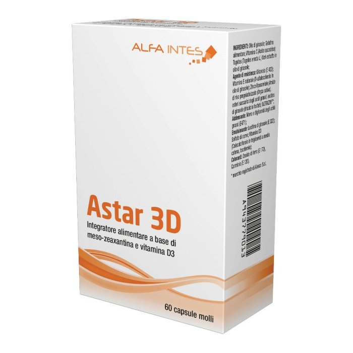 Alfa Intes (ind.ter.splendore) Astar 3d 60 Capsule Molli Alfa Intes (ind.ter.splendore) Astar 3d 60 Capsule Molli
