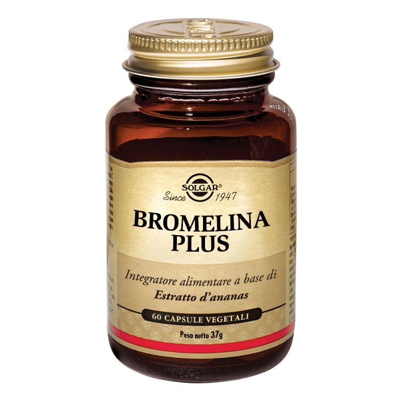 Solgar Bromelina Plus 60 Capsule Solgar Bromelina Plus 60 Capsule