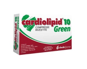 Cardiolipid 10 Green – integratore naturale per colesterolo e benessere cardiovascolare 30 compresse
