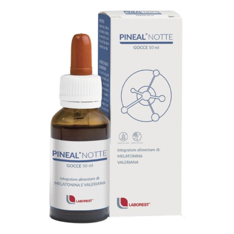 Pineal Notte Gocce Integratore di Melatonina e Valeriana, 50ml