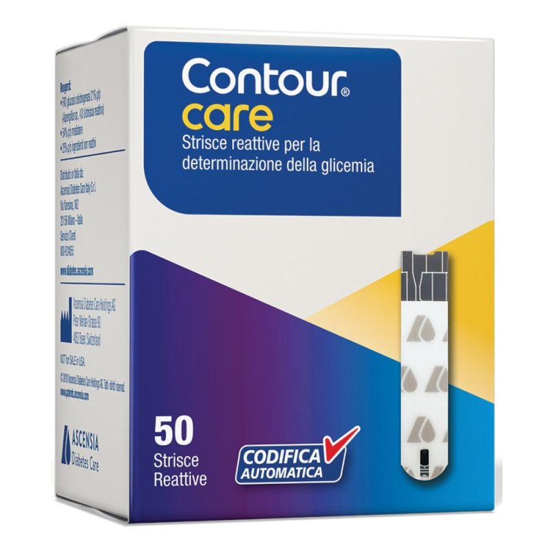 Contour Care 50 Strisce Reattive per la Determinazione della Glicemia Contour Care 50 Strisce Reattive per la Determinazione della Glicemia