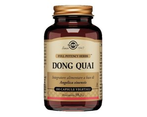 Solgar - Dong Quai 100 Capsule Vegetali - Integratore di Estratto di Dong Quai