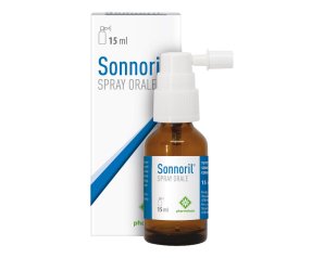 Sonnoril Spray Orale 15 ml - Integratore Melatonina ed Estratti Vegetali