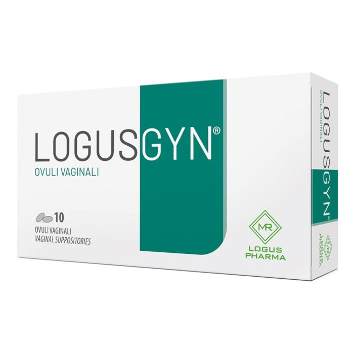 Logusgyn Ovuli Vaginali - Dispositivo Medico per Vulvo-Vaginiti 10 Ovuli Logusgyn Ovuli Vaginali - Dispositivo Medico per Vulvo-Vaginiti 10 Ovuli