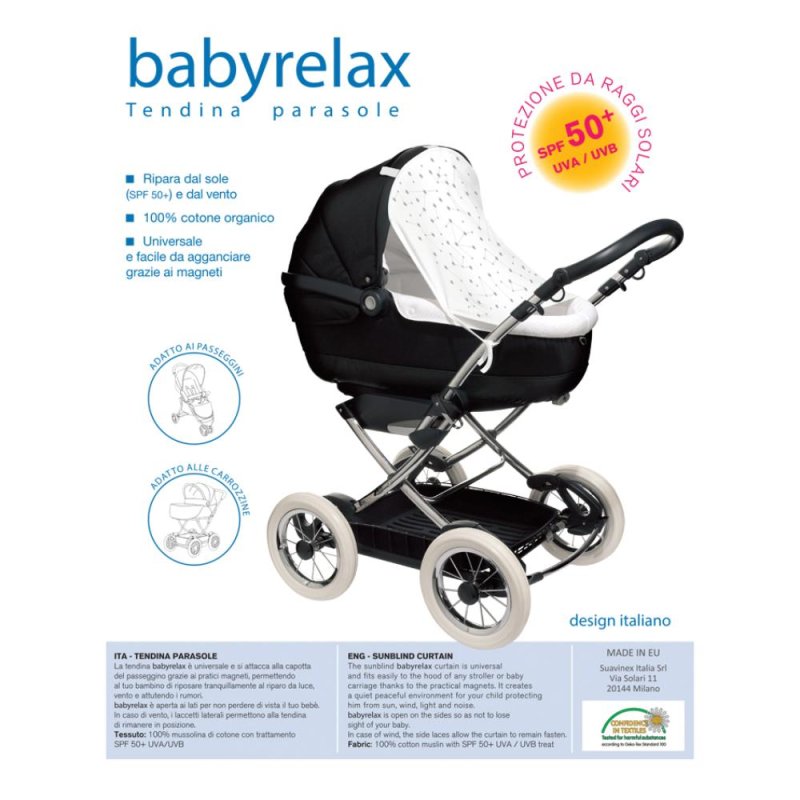 BABY RELAX TENDINA GLACIAL GRE BABY RELAX TENDINA GLACIAL GRE
