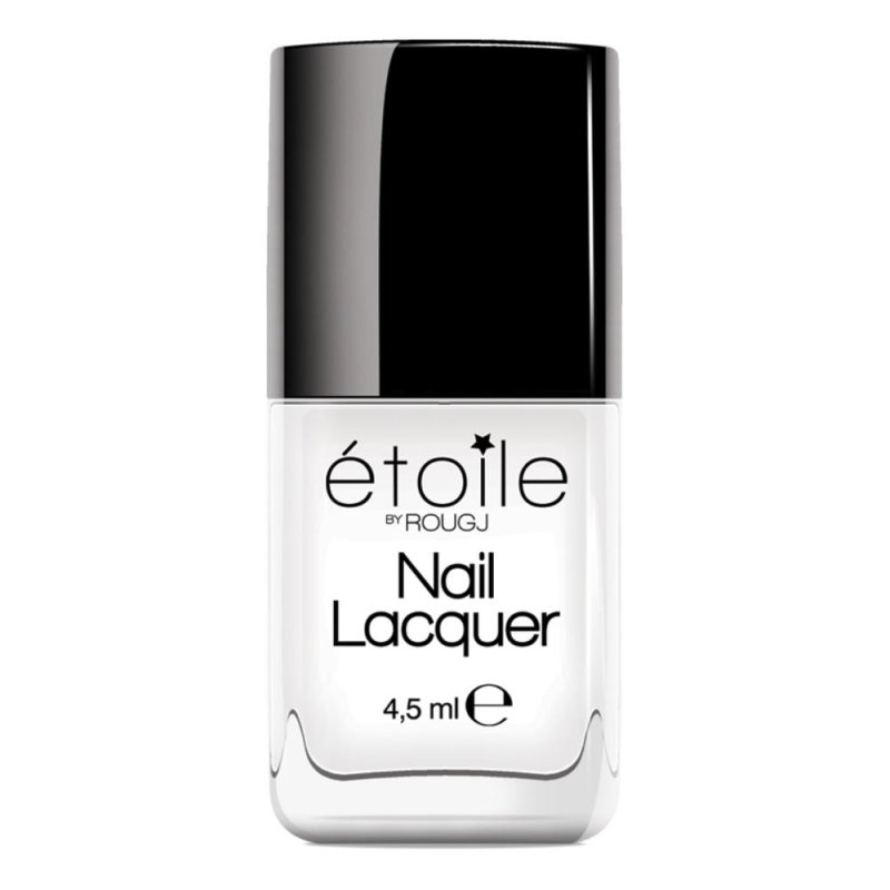 Rougj Etoile smalto bianco 5 ml - smalto unghie bianco coprente Rougj Etoile smalto bianco 5 ml - smalto unghie bianco coprente