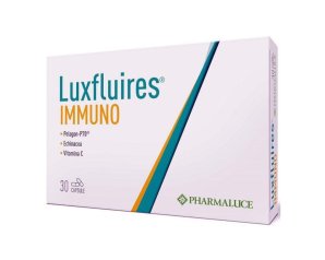 Luxfluires Immuno - Integratore Alimentare per Rafforzare il Sistema Immunitario 30 capsule 