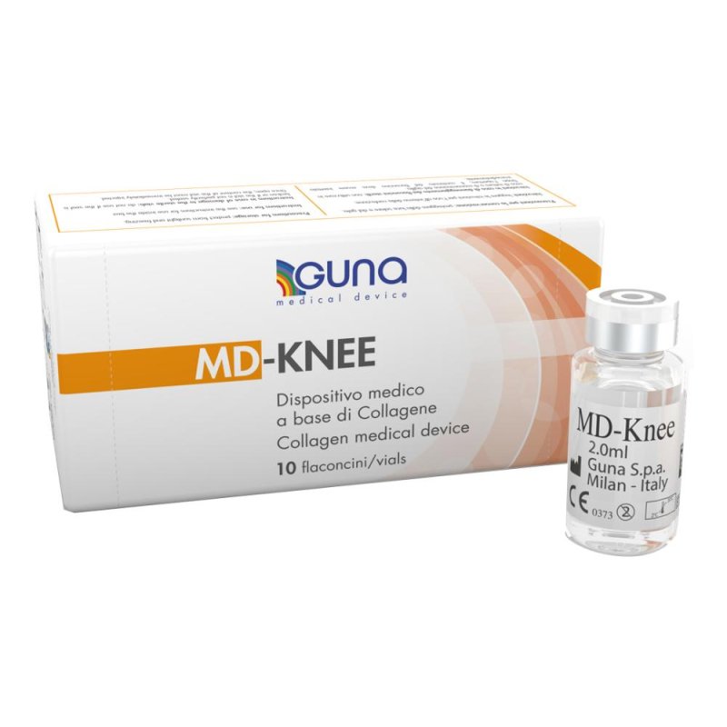 MD Knee 5 flaconcini iniettabili da 2 ml per trattamento del dolore e protezione dell’articolazione del ginocchio MD Knee 5 flaconcini iniettabili da 2 ml per trattamento del dolore e protezione dell’articolazione del ginocchio