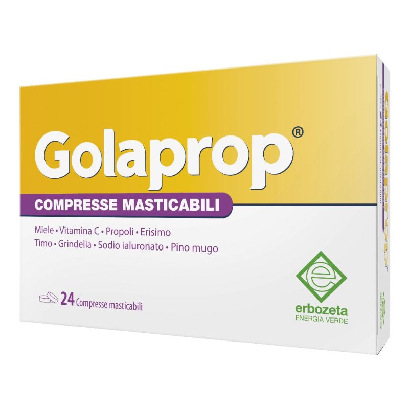 Golaprop 24 Compresse Masticabili Golaprop 24 Compresse Masticabili