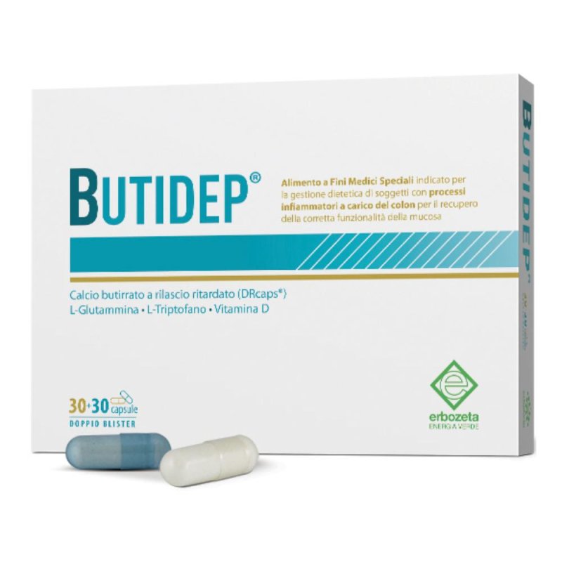 Butidep Doppia Capsula erbozeta 30+30 Capsule Butidep Doppia Capsula erbozeta 30+30 Capsule