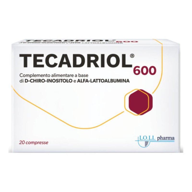 TECADRIOL*600 20 Cpr TECADRIOL*600 20 Cpr