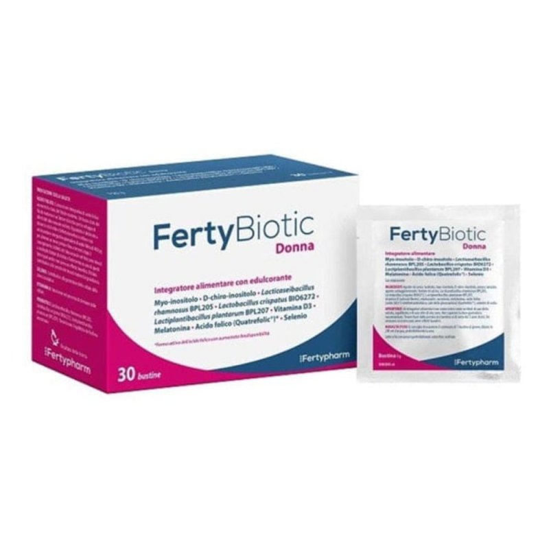 Fertybiotic Donna Integratore per il benessere della donna in et&agrave; fertile 30 bustine