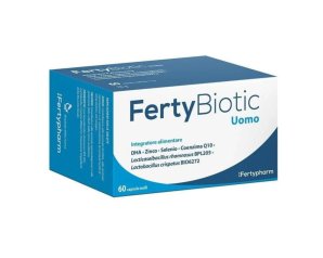 FertyBiotic Uomo Integratore Alimentare per la Fertilità e il Benessere Maschile 60 capsule 