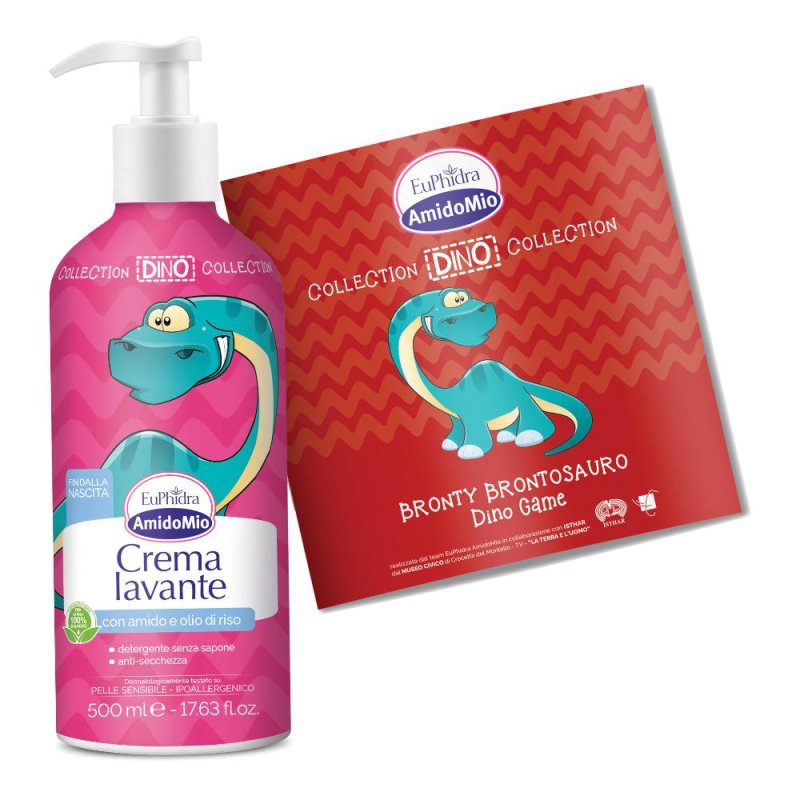 Zeta Farmaceutici Euphidra Dino Collection Amido Crema Lavante 500 Ml Zeta Farmaceutici Euphidra Dino Collection Amido Crema Lavante 500 Ml