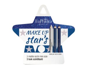 Euphidra Cofanetto Make Up Star's Occhi Chiari 2 Matite Blu + 1 Matita Argento