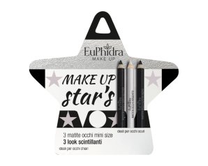 Euphidra Cofanetto Make Up Star's Occhi Scuri 2 Matite Nero + 1 Matita Argento