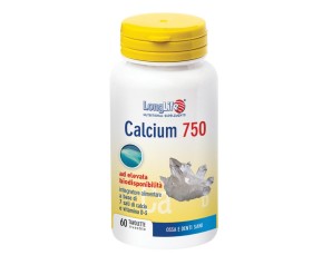 LONGLIFE CALCIUM 750mg 60 Tav.