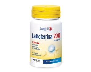 LongLife Lattoferrina 200 Integratore Sistema Immunitario 30 Capsule