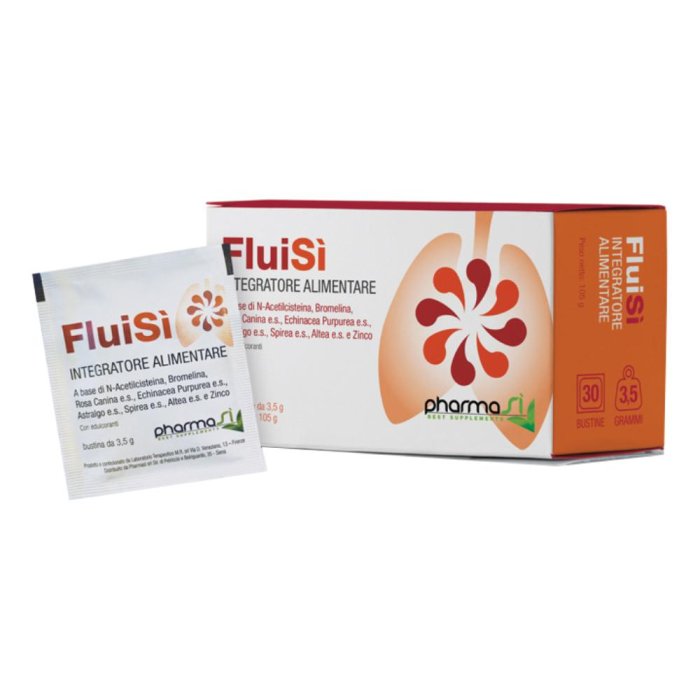 Fluisi 30 bustine - integratore in bustine per sintomi influenzali Fluisi 30 bustine - integratore in bustine per sintomi influenzali
