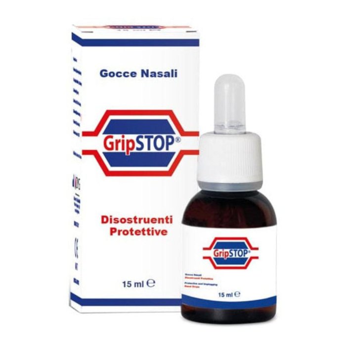 DMG Italia - Gocce Nasali Grip Stop Confezione 15 Ml DMG Italia - Gocce Nasali Grip Stop Confezione 15 Ml