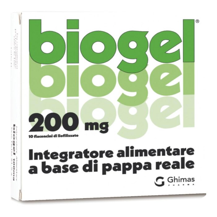 BIOGEL*10 Fl.200mg BIOGEL*10 Fl.200mg
