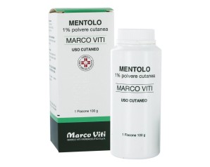 TALCO MENTOLATO 1% 100G VITI