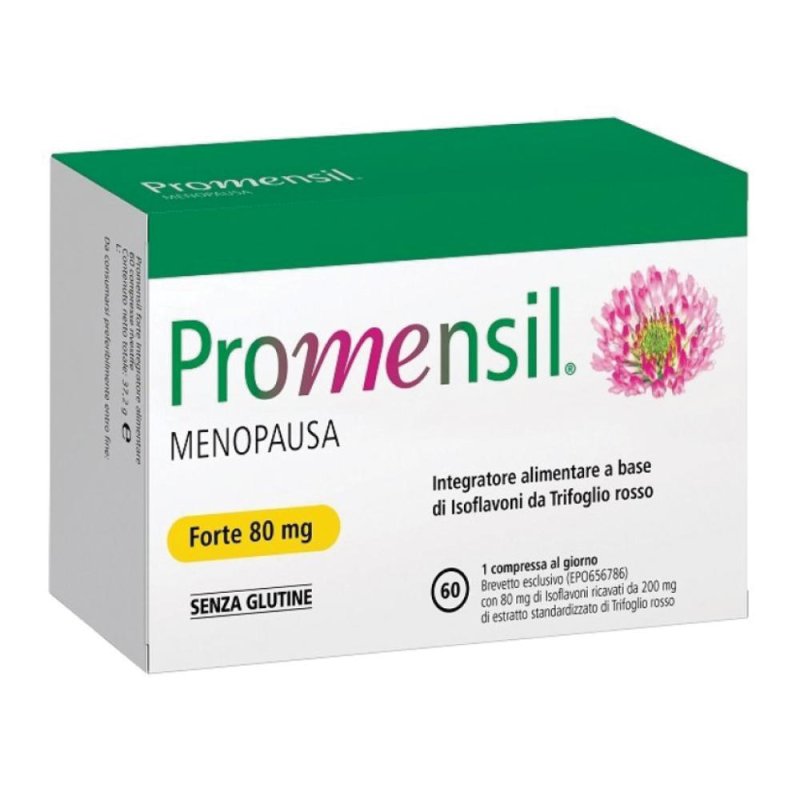 Farma-derma Promensil Menopausa Forte 80 mg Integratore 60 Compresse Farma-derma Promensil Menopausa Forte 80 mg Integratore 60 Compresse