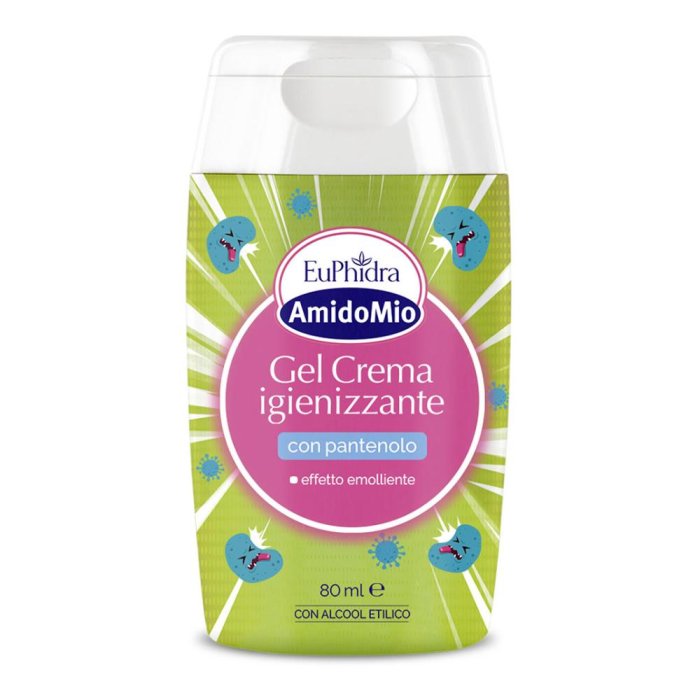 Euphidra AmidoMio - Gel Crema Igienizzante Mani con Alcool Etilico 80 ml