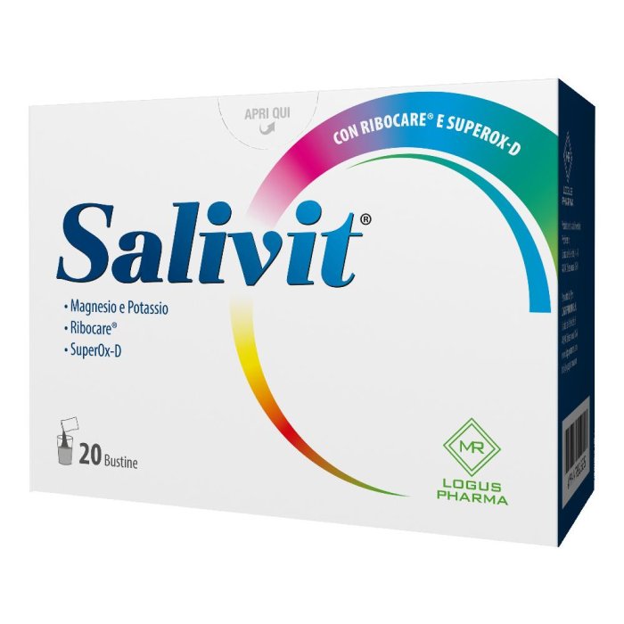 Salivit Integratore Alimentare in Bustine – Confezione da 20 Bustine da 5,5 g Salivit Integratore Alimentare in Bustine – Confezione da 20 Bustine da 5,5 g