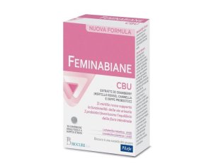 Feminabiane CBU 30 Compresse Integratore per il Benessere delle Vie Urinarie Femminili con Mirtillo Rosso