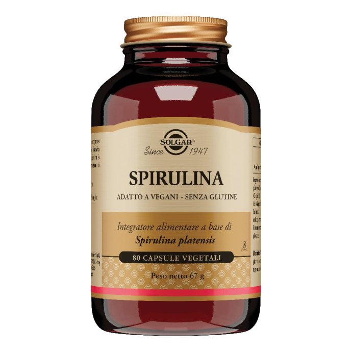 Solgar Spirulina 80 Capsule Vegetali Solgar Spirulina 80 Capsule Vegetali