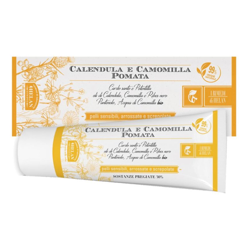 I Rimedi pomata Calendula Camomilla - crema lenitiva per pelli sensibili e arrossate I Rimedi pomata Calendula Camomilla - crema lenitiva per pelli sensibili e arrossate