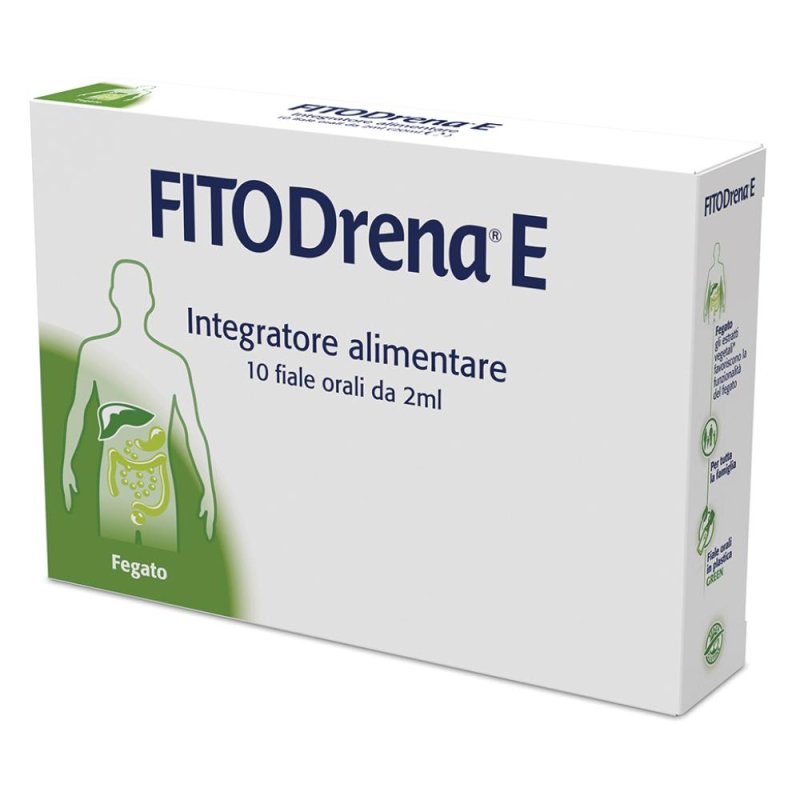Fitodrena E Integratore Drenante in Fiale 10x2 ml a Base di Estratti Vegetali Fitodrena E Integratore Drenante in Fiale 10x2 ml a Base di Estratti Vegetali