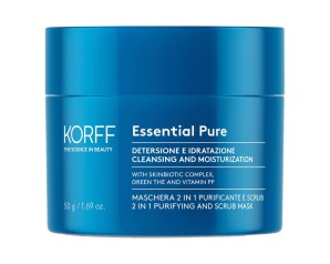 Korff Essential - Essence Maschera 2 In 1 Purificante e Scrub 50 ml