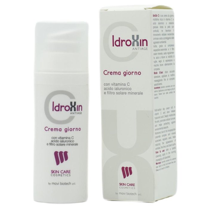 Idroxin Biotech Crema Viso Antiage alla Vitamina C 50 millilitri – Trattamento Antirughe e Illuminante per Pelli Mature Idroxin Biotech Crema Viso Antiage alla Vitamina C 50 millilitri – Trattamento Antirughe e Illuminante per Pelli Mature