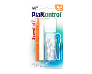 Plakkontrol - Interbrush Natural Scovolino in Bamboo 0.4mm, 5 Pezzi