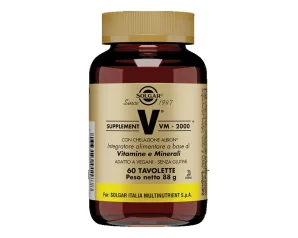   Solgar Supplement V VM 2000 Integratore Energetico 60 Tavolette