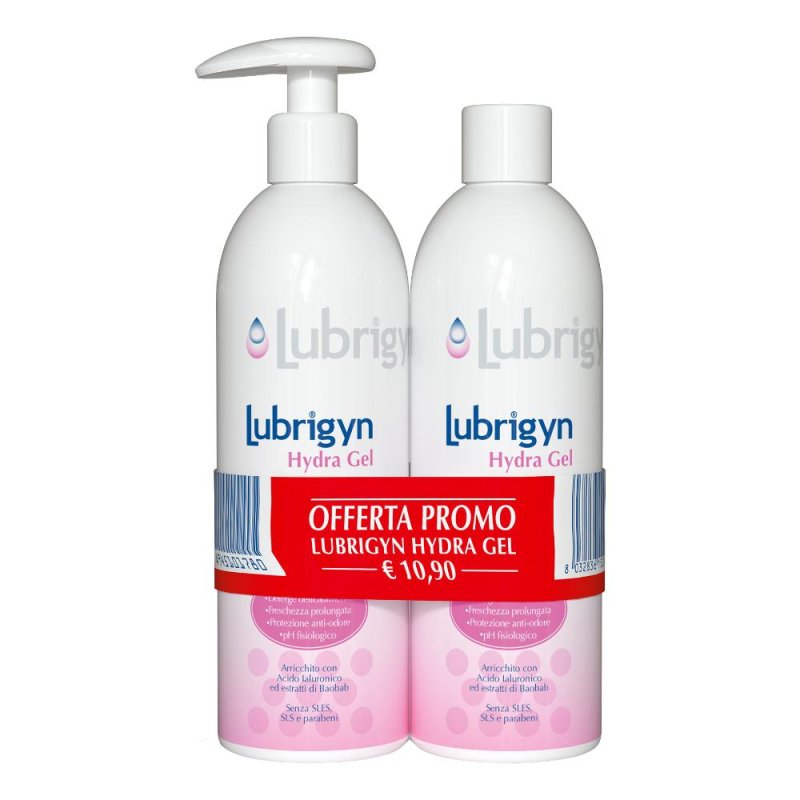 Lubrygin Hydra Gel detergente intimo Duo 400 ml + 400 ml Offerta Speciale Lubrygin Hydra Gel detergente intimo Duo 400 ml + 400 ml Offerta Speciale