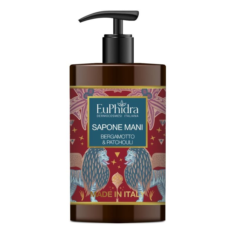 Sapone mani bergamotto patchouli - sapone liquido mani profumato