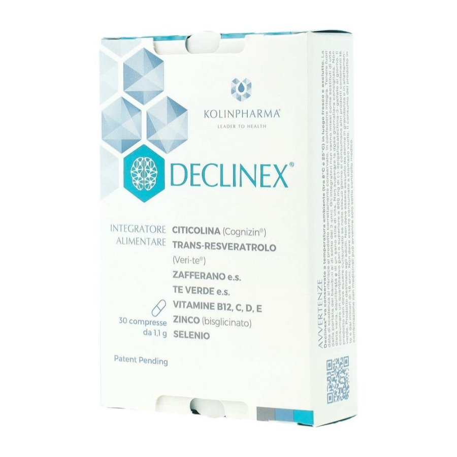 Declinex integratore ad azione antiossidante 30 compresse Declinex integratore ad azione antiossidante 30 compresse