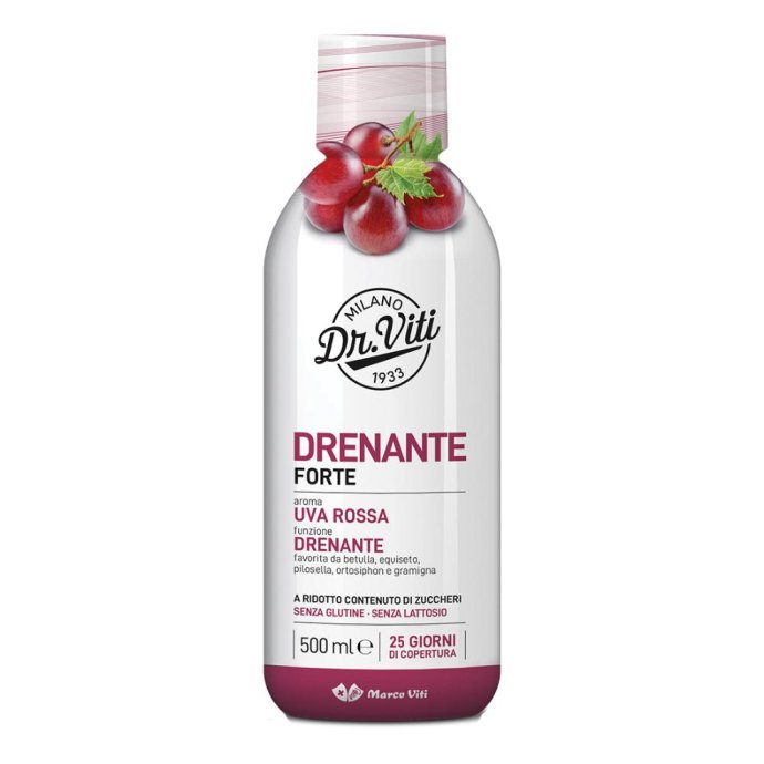 Marco Viti Drenante Forte Uva Rossa 500ml Marco Viti Drenante Forte Uva Rossa 500ml