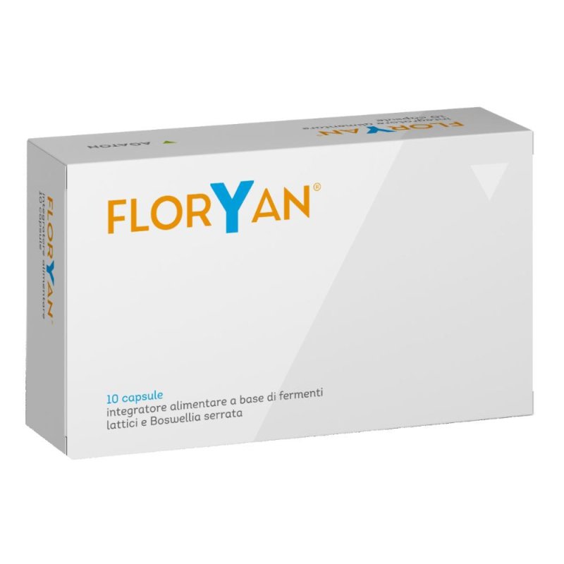 Agaton Floryan Integratore Alimentare 10 Capsule Agaton Floryan Integratore Alimentare 10 Capsule