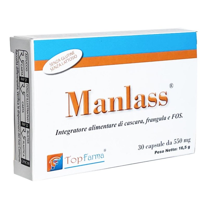 MANLASS 30 cps Integratore Alimentare Uomo Eiffel per Benessere Intestinale e Regolarità MANLASS 30 cps Integratore Alimentare Uomo Eiffel per Benessere Intestinale e Regolarità