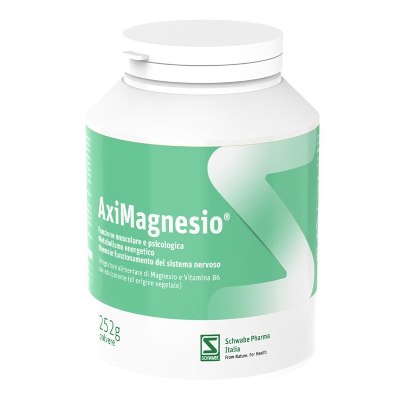 AXIMAGNESIO Polvere 252 g Integratore di Magnesio ad Alto Assorbimento per Stanchezza e Affaticamento AXIMAGNESIO Polvere 252 g Integratore di Magnesio ad Alto Assorbimento per Stanchezza e Affaticamento
