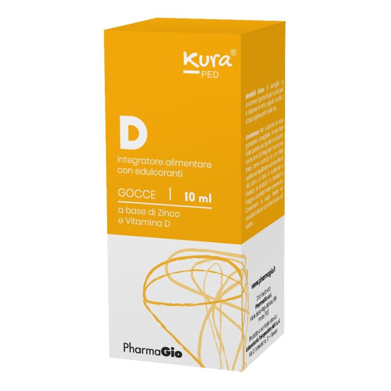 Kura Ped Vitamina D Gocce Orali 10 ml Integratore per Bambini e Neonati Kura Ped Vitamina D Gocce Orali 10 ml Integratore per Bambini e Neonati
