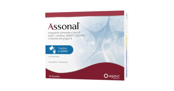 Assonal 16 bustine - integratore per benessere del sistema nervoso