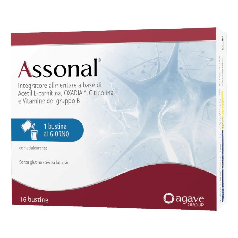 Assonal 16 bustine - integratore per benessere del sistema nervoso