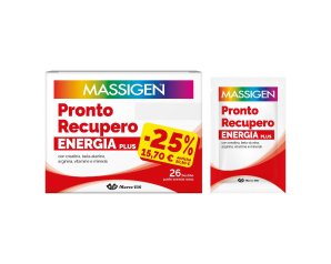 Massigen pronto recupero plus 26 bustine promo