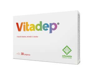 Viadep - Integratore con vitamine e minerali per il sistema immunitario e il metabolismo 30 compresse