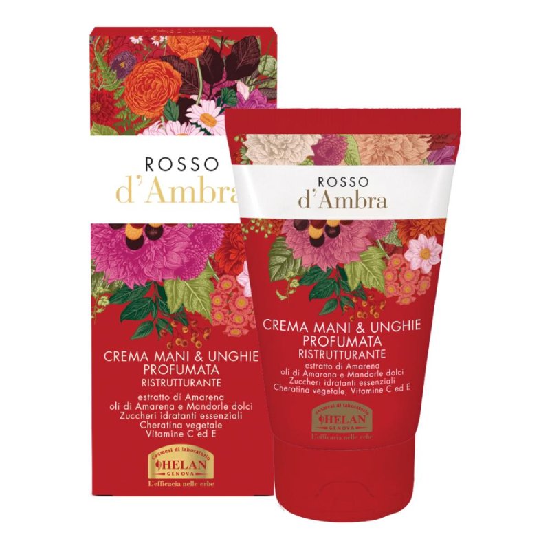 Rosso d'ambra crema mani e unghie - 50 ml